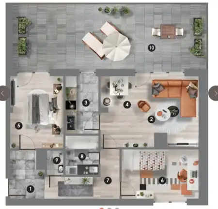 Eladó új építésű téglalakás, Budapest, XIII. kerület 3 szoba 65 m² 126.34 M Ft