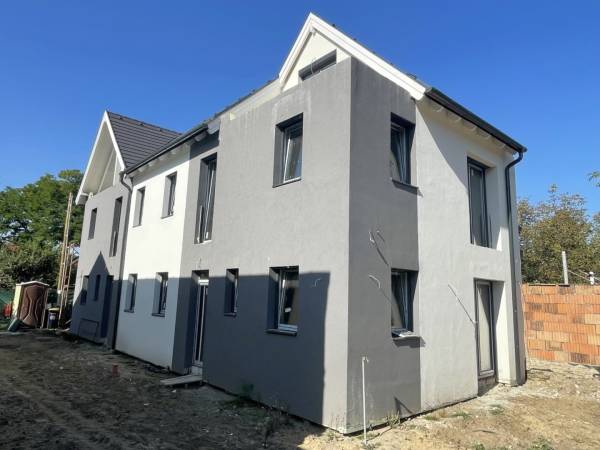 eladó újépítésű ikerház, Budapest, XV. kerület