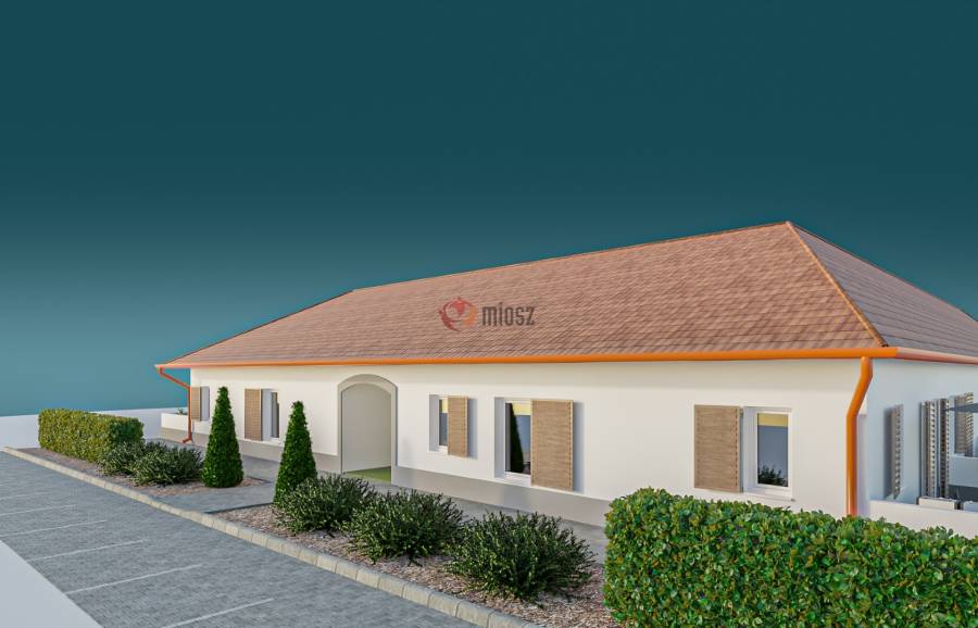 eladó újépítésű sorház, Balatonfenyves